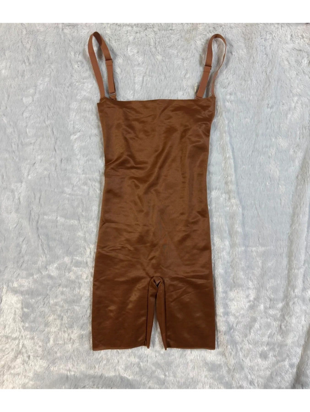 Skims Simply Bare Low Back Mid Thigh Bodysuit Size XXS